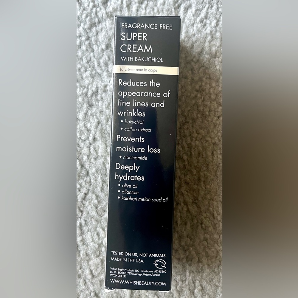 Whish Super Cream with Bakuchiol 3oz BNIB Anti-Aging Moisturizer 140 Retail - Picture 5 of 10